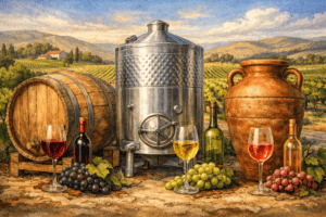 Oak, Steel, or Amphora? How Winemaking Vessels Shape Mitchell Katz Wines - Mitchell Katz Winery - Livermore, CA