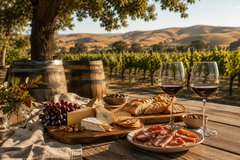 Can You Bring Food to a Winery? The Complete Guide to Picnicking at Livermore Wineries - Mitchell Katz Winery - Livermore, CA