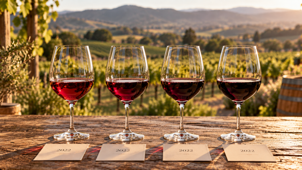 What Is a Horizontal Wine Tasting? A Guide to Comparing Wines from the Same Vintage - Mitchell Katz Winery - Livermore, CA